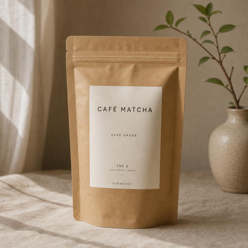 Café Grade matcha from Shizuoka, Japan