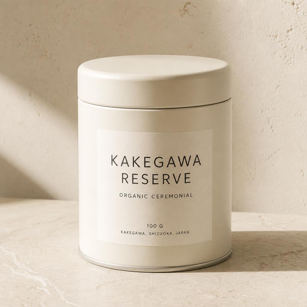 Organic Ceremonial matcha from Kakegawa, Shizuoka, Japan